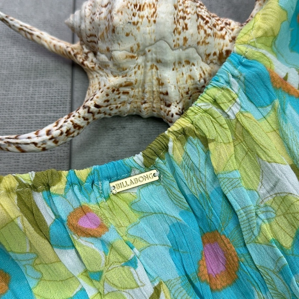 🔆BILLABONG🔆SOMETIME BEAUTIFUL FLORAL DRESS MINI SUMMER VACATION - Picture 14 of 14